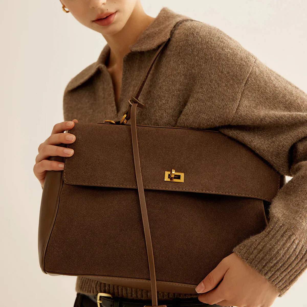 Rosea Premium Suede Bag