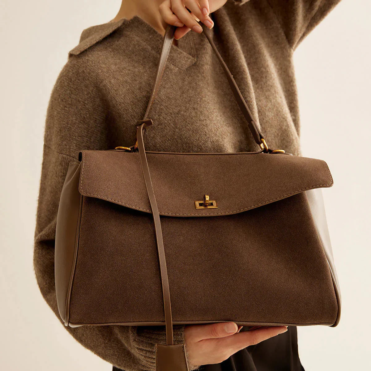 Rosea Premium Suede Bag