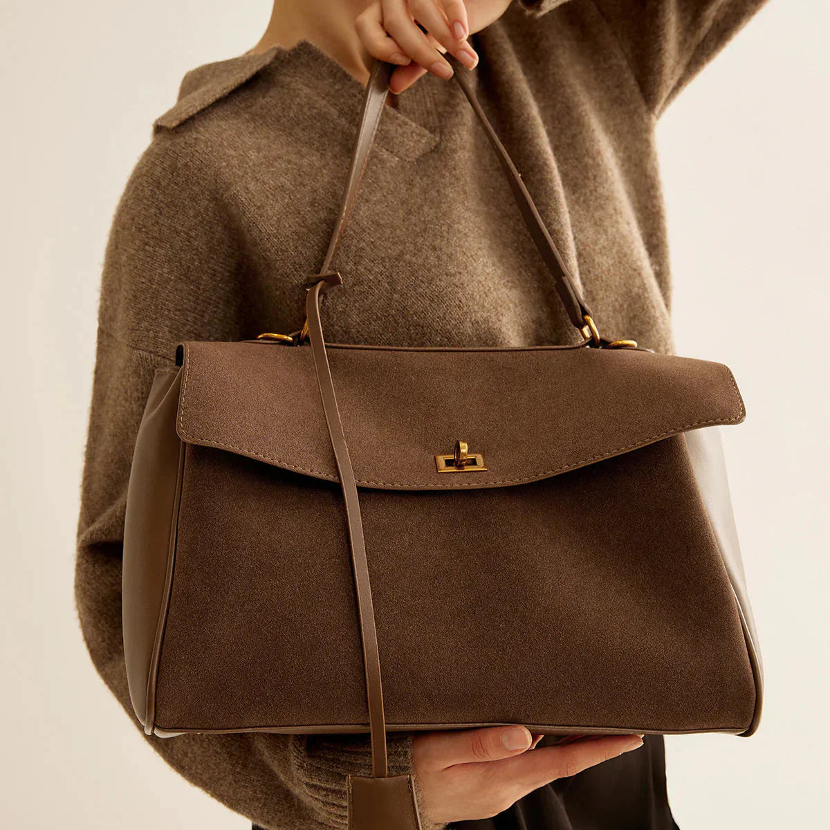 Rosea Premium Suede Bag
