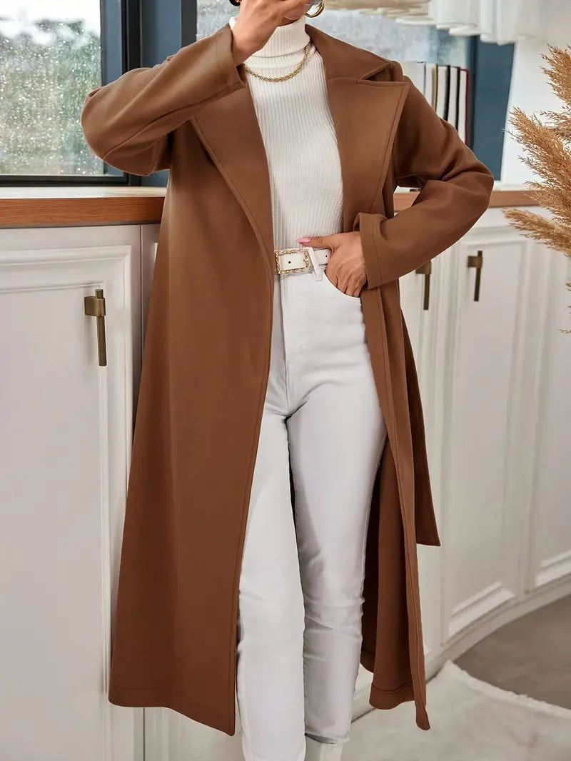 Rosea Chic Trench Coat