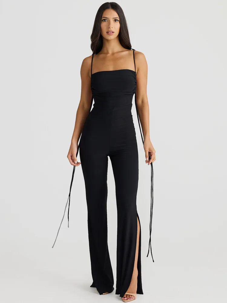 Rosea Backless Sleeveless Jumpsuit