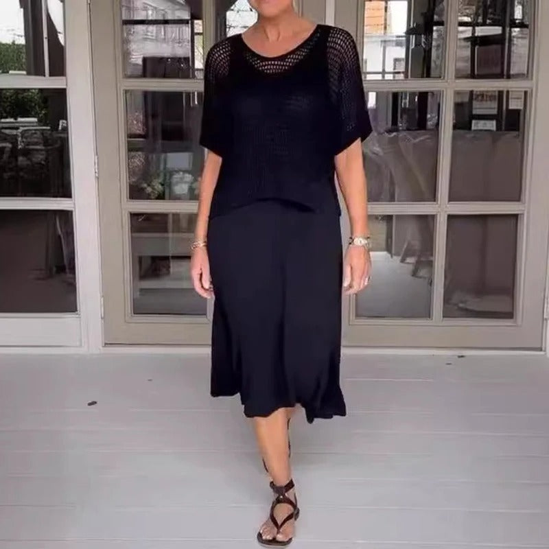 Rosea Elegant Two-Piece Set